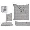 COUSSIN LISSE GRIS