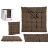 BROWN PLAIN CUSHION 