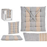 CUSCINO RIGHE GRIGIO