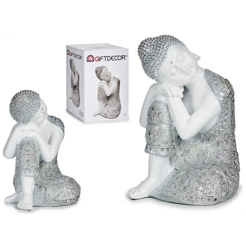 WHITE/SILVER SEAT BUDDHA BIG 2 VARIOUS