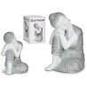 BOUDDHA ASSIS LATERAL RESINE BL/PL GR 2SU