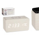 REVEIL MOUV TEMPERATURE BLANC