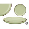 ASSIETTE PLATE 26 CM VERT OLIVE
