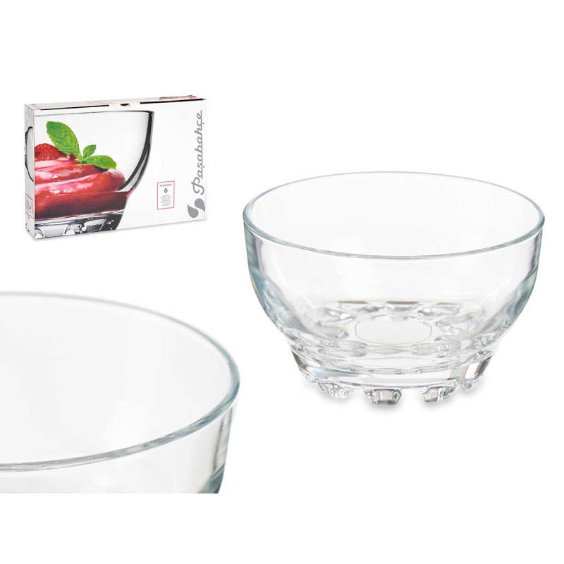 SET 6 BOLS VERRE 275CC KARAMAN