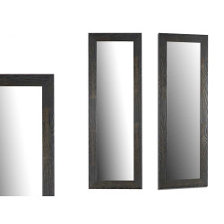 MIROIR MOULURE PIN GRIS DECAP 46X136