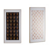 TOILE BOIS SET 2 GEOMETRIQUE 34