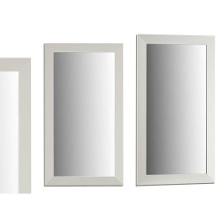 SPECCHIO CORNICE BIANCO 64X84 CM
