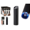 ELECTRIC SALT PEPPER SHAKER W LED LIGHT GRINDER 