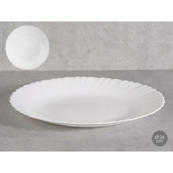 PLATO LLANO CLASICO OPAL 24CM