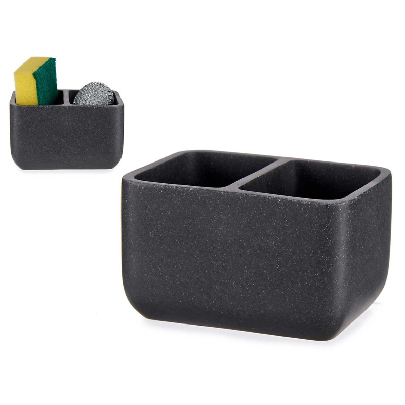 SPUGNA DOPPIA PIETRA GRIGIO