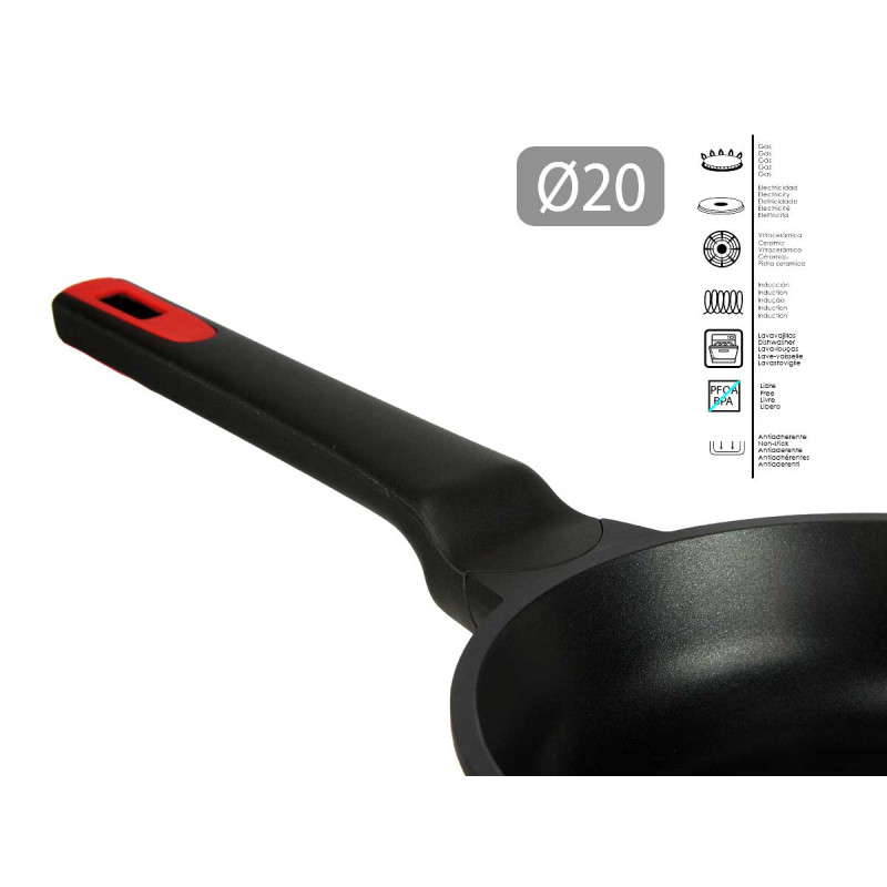 PADELLA 20CM IN ALLUM FUSO FULL IND MOLTEN