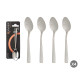 SET 3 METAL DESSERT SPOONS 