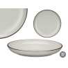 ASSIETTE DESERT 20 CM GRIS