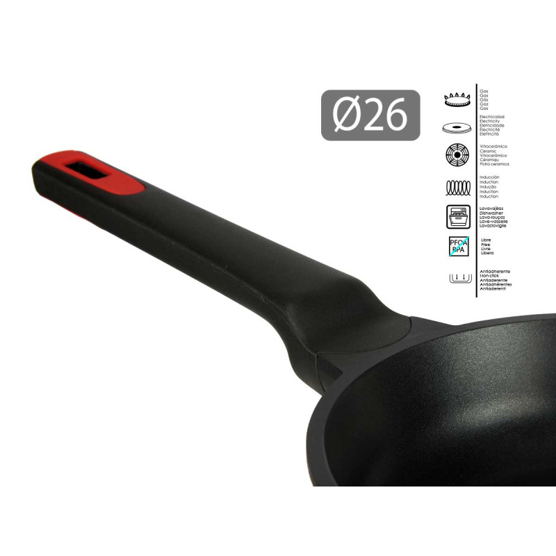 PADELLA 26CM IN ALLUM FUSO FULL IND MOLTEN