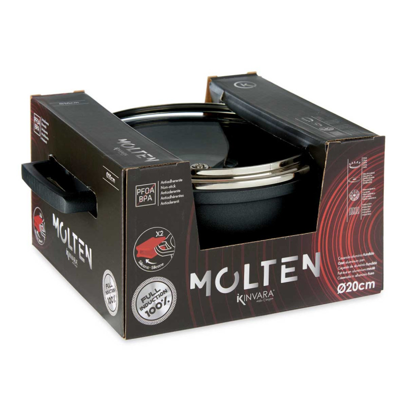 PENTOLA 20CM IN ALLUM FUSO FULL IND MOLTEN