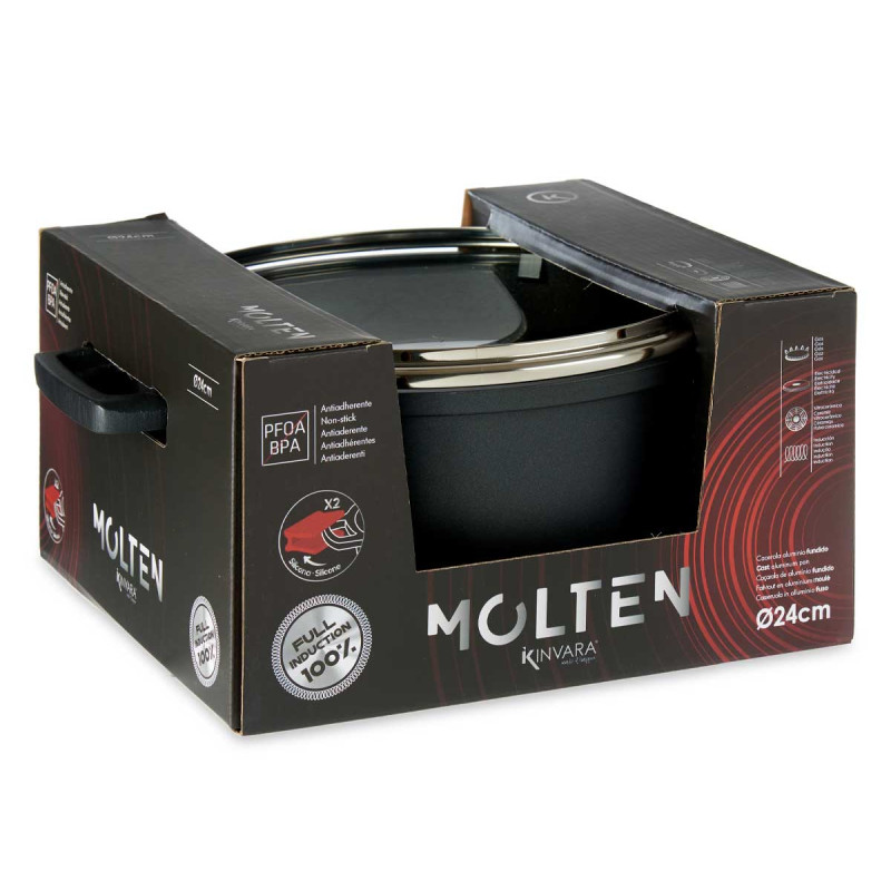 PENTOLA 24CM IN ALLUM FUSO FULL IND MOLTEN