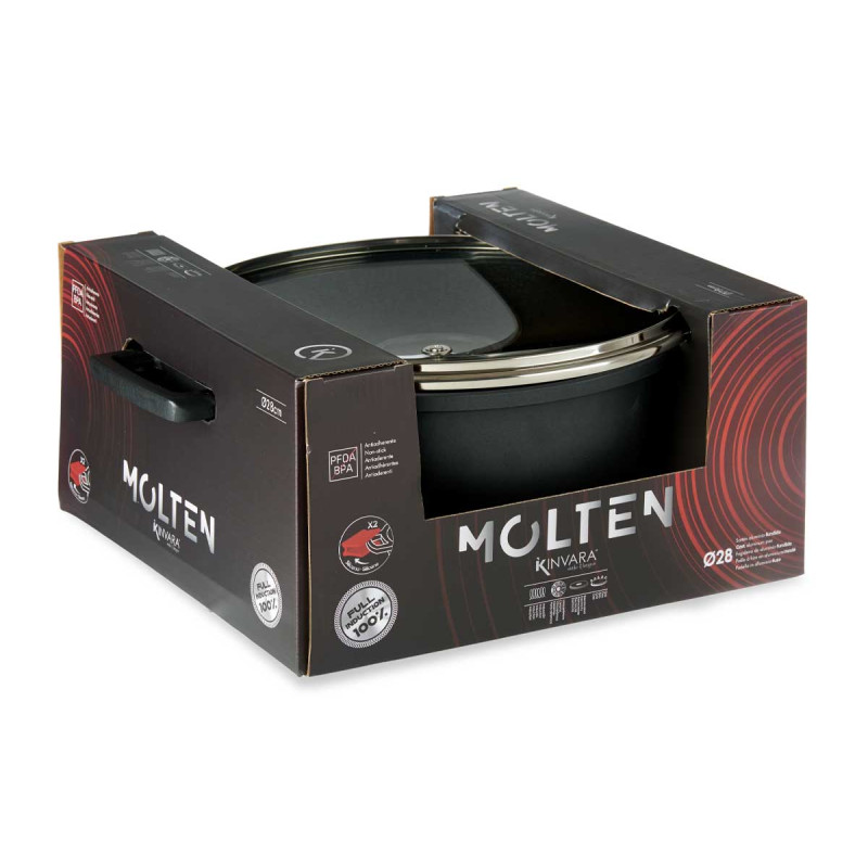 PENTOLA 28CM IN ALLUM FUSO FULL IND MOLTEN