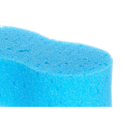 SET 3 ÉPONGES BAIN ASSORTIES 3 COULEURS