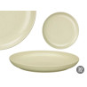 ASSIETTE DESERT 20 CM À POIS VERT CLAIR