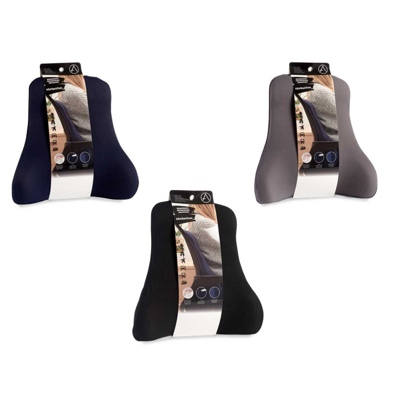 COUSSIN MOUSSE A MEMOIRE LOMBAIRE SET 3