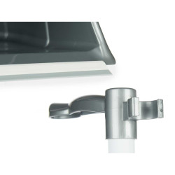 SET RECOGEDOR Y CEPILLO PLATA GRANDE
