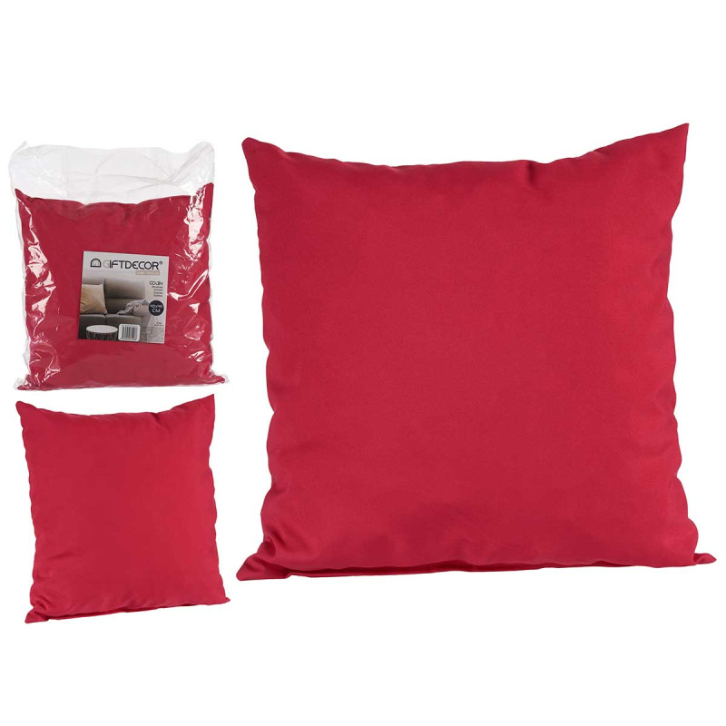 COJIN RELLENO 40X40CM FUCSIA