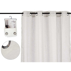 WHITE CURTAIN 140X260CM 