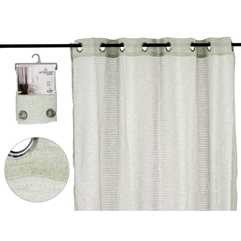 140X260 CM GREEN CURTAIN 