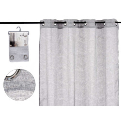 TENDINA GRIGIO CHIARO 140X260 CM