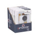 10X15CM WHITE PASSE-PARTOUT WOOD PHOTOFRAME 
