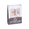40X50CM WHITE PASSE-PARTOUT WOOD PHOTOFRAME 