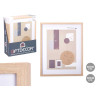 30X40CM NATURAL PASSE-PORTOUT  WOOD PHOTOFRAME 