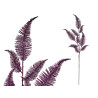 PURPLE FULLBRANCH CHRISTMAS DECORATIO