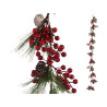 GARLAND WITH PINEAPLLES AND RED FRUIT