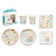 SET 30 PZS CUMPLEAÑOS INFANTIL SURT 2