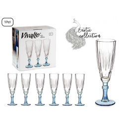 COPA CAVA COLOR AZUL 170ML