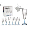 COPA CAVA COLOR AZUL 170ML