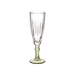 COPO CHAMPANHE COR VERDE 275ML 