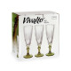 COUPE CAVA COULEUR VERT 170ML