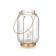 LANTERNA LED RISCAS ALTA TRANSPARENTE