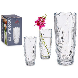 VASE DE FLEURS DIAMANT 19,5CM