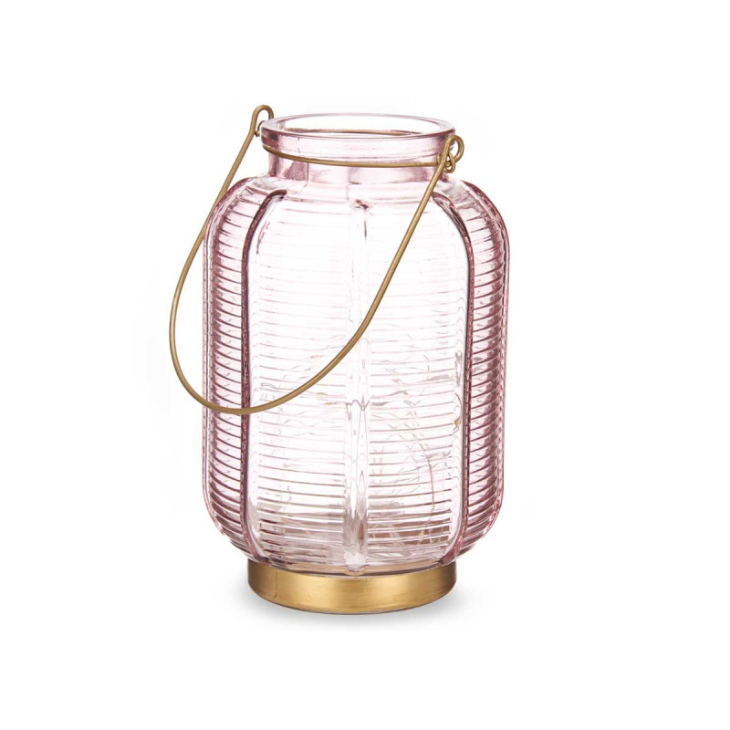 LANTERNA LED RISCAS ALTA ROSA