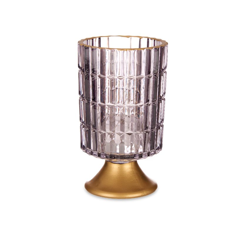 LANTERNA LED BASE METALLO ANTRACITE