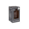 LANTERNE LED PIED METAL ROSE
