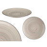 ASSIETTE DESERT 19 CM SPIRAL GRIS