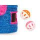 TIRAGRAFFI CORDA PALLINA CAMPANELLI ASS 3 COLORI