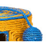 CAT SCRATCHER ROPE BALL BELLS ASSORT 3 COLOURS