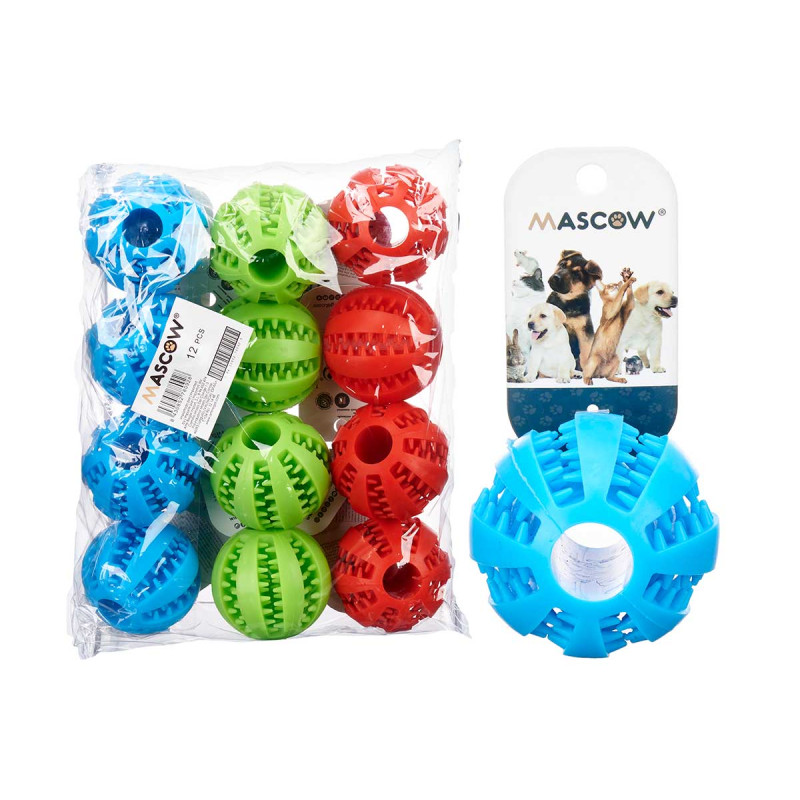 BOULE SILICONE DISTRIBUTEUR D'ALIMENTS SRT 3 COL P