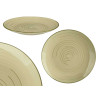ASSIETTE PLATE 27 CM SPIRAL VERT OLIVE