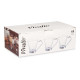 GLASS MUG WITH METAL HANDLE 140 ML SHOT CAFFÉ LATT